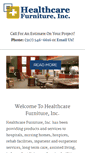 Mobile Screenshot of healthcarefurnitureinc.com